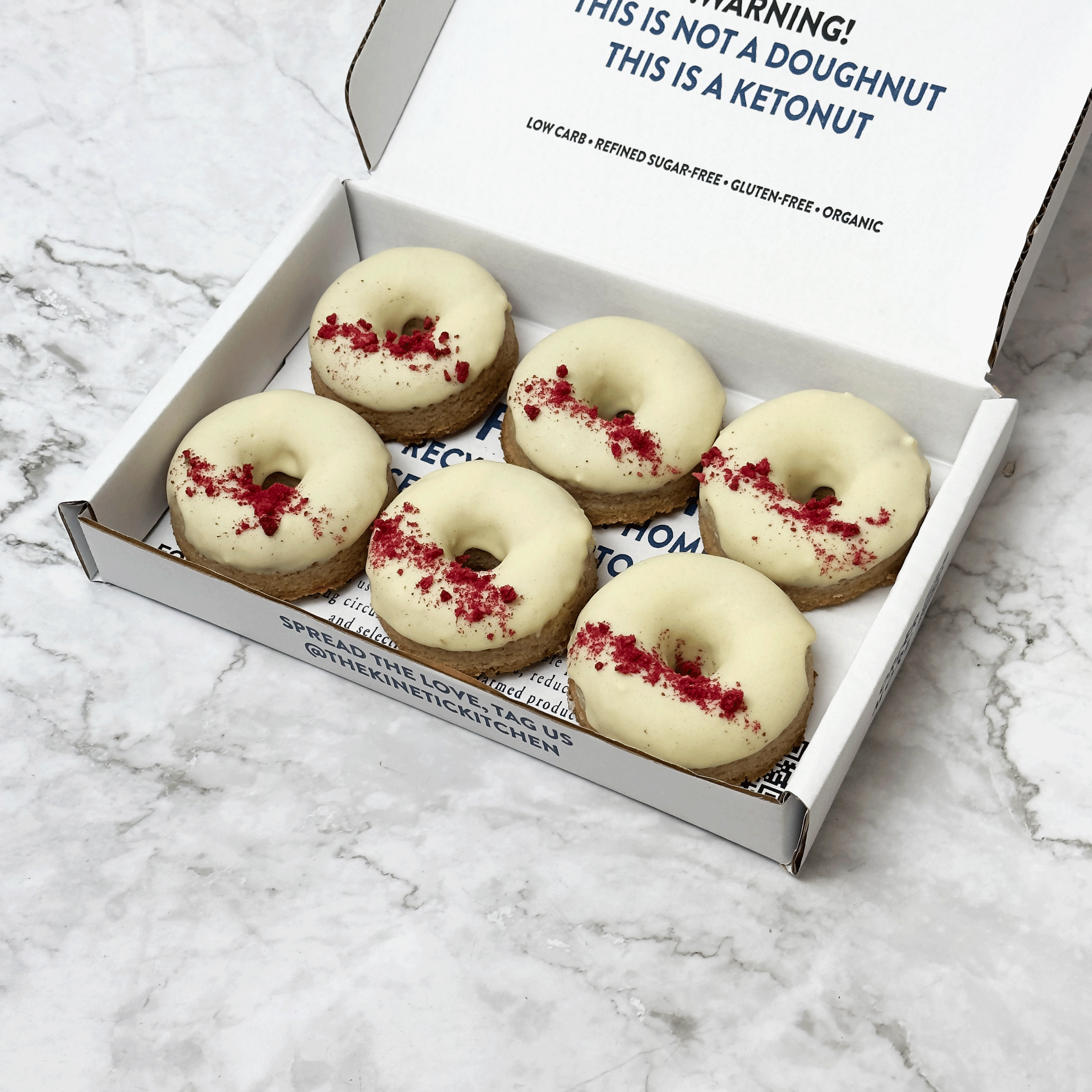 White Chok &amp; Rasp KETOnut Vegan Box