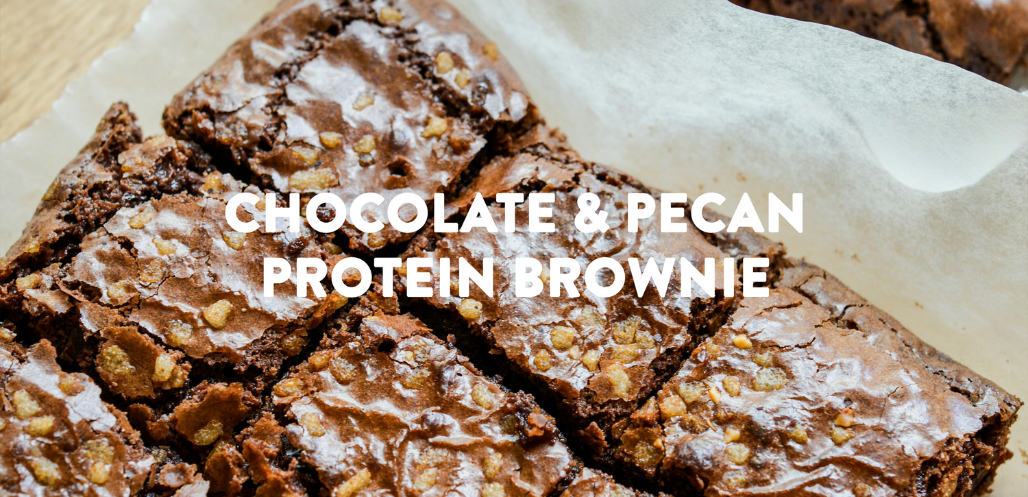 Chocolate & Pecan Protein Brownies