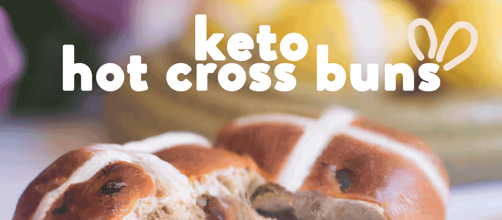 Keto Hot Cross Buns