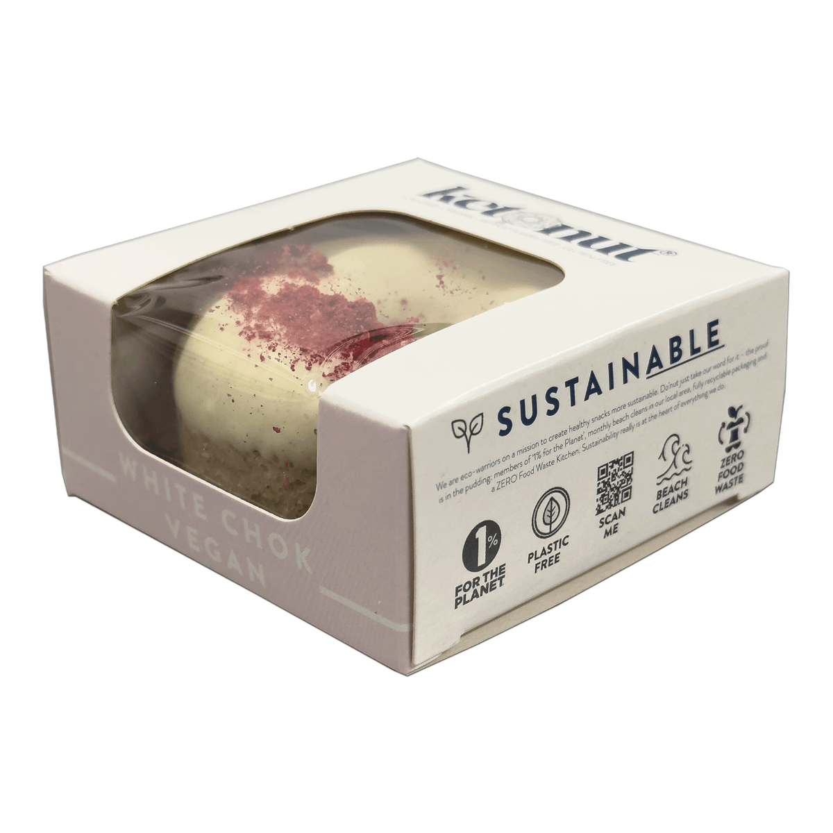 WS - White Chok &amp; Rasp KETOnut Vegan Retail Box